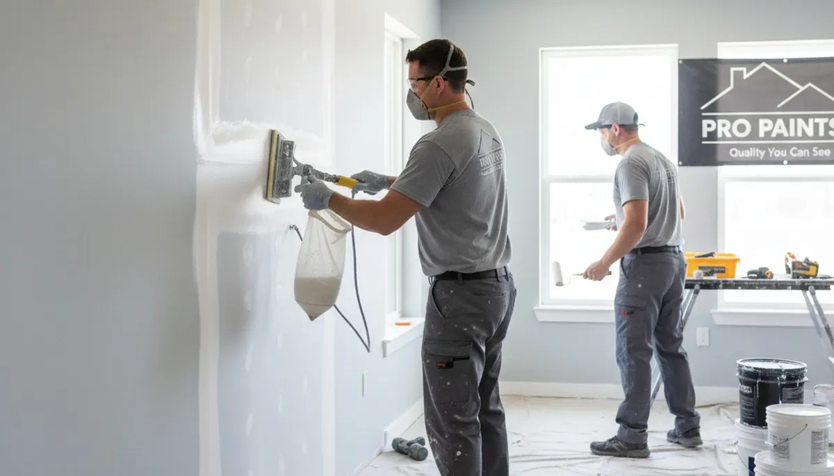 Professional drywall repair and wall restoration in Staten Island NY home interior