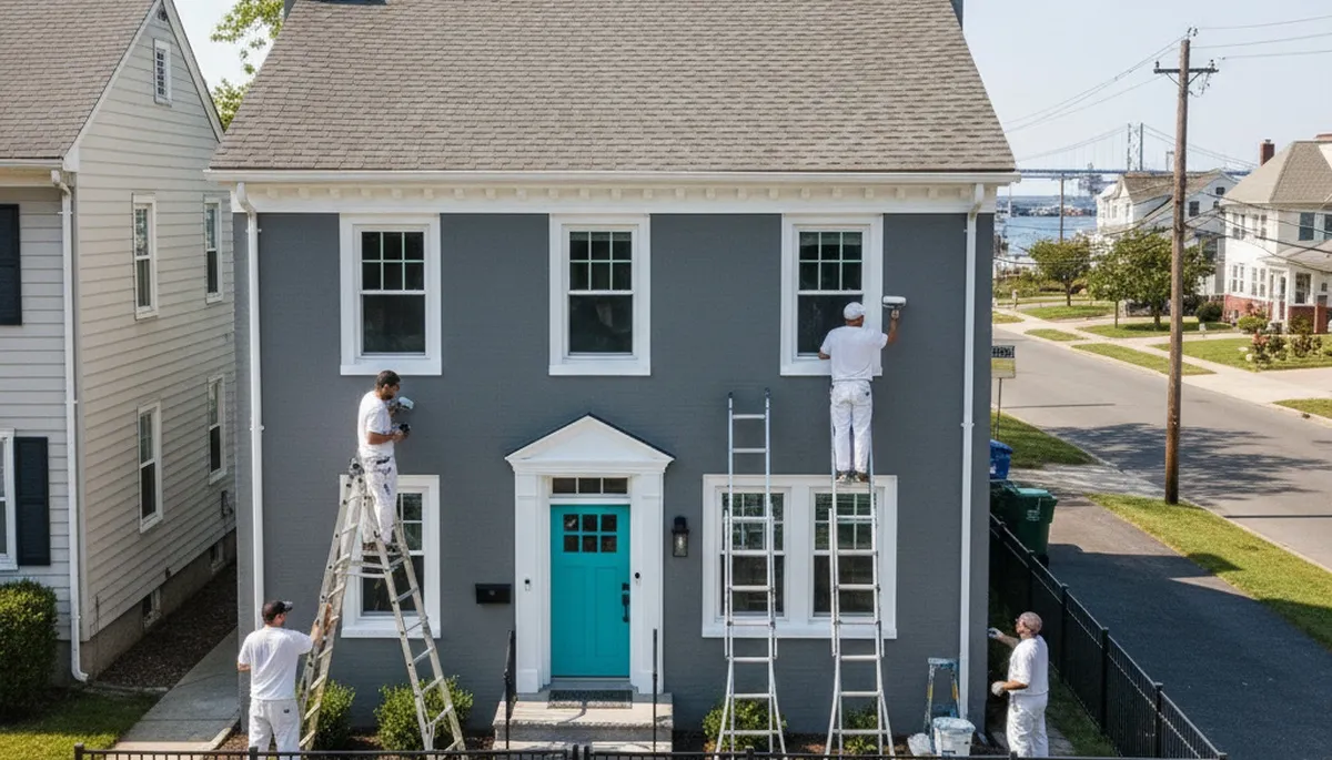 Professional house painting service in Staten Island NY by local residential painting experts