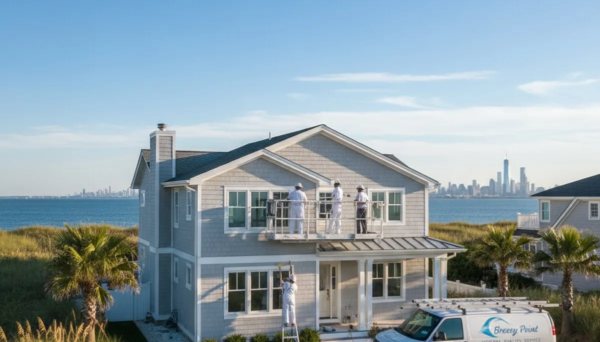 House painting service in Staten Island, NY for residential interior and exterior painting projects