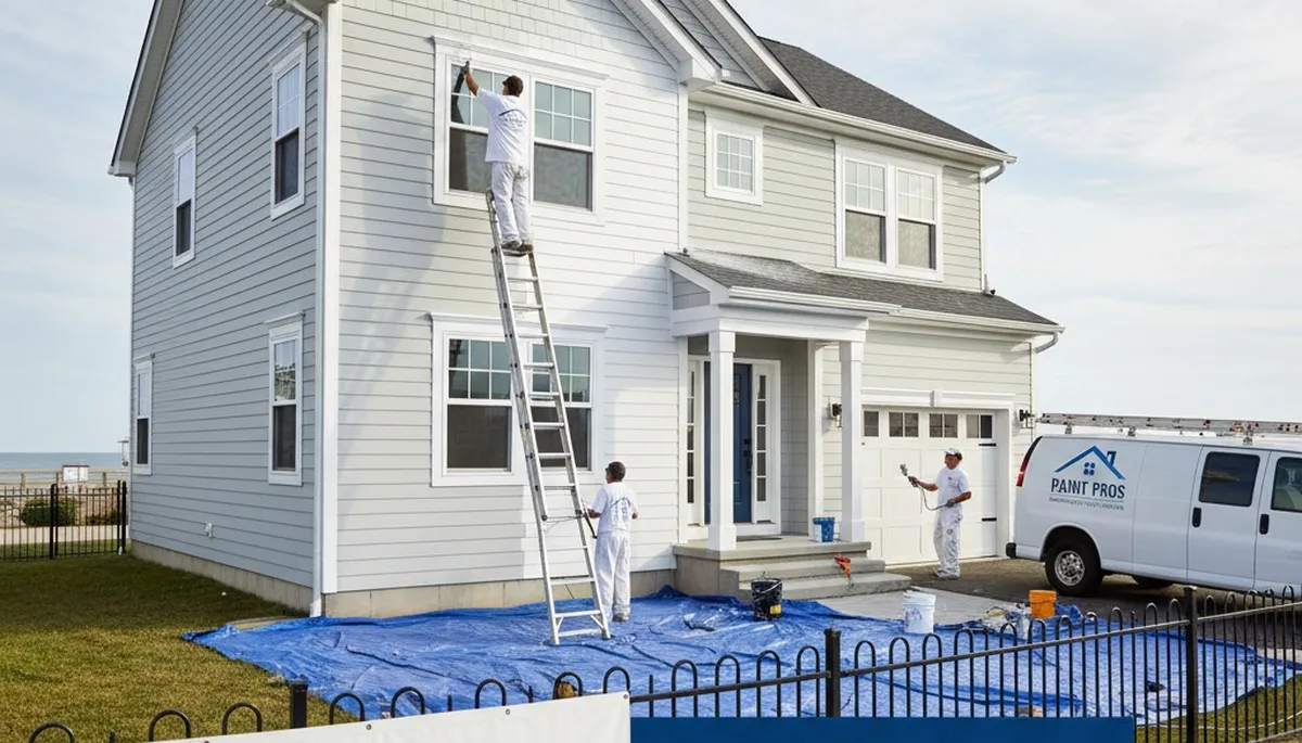 Professional house painters in Staten Island NY providing expert exterior and interior painting services