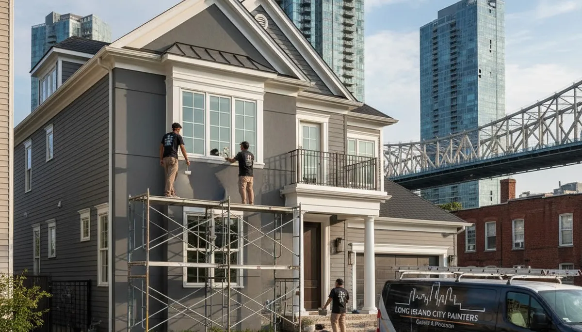 Professional house painting service in Staten Island, NY for residential interior and exterior projects