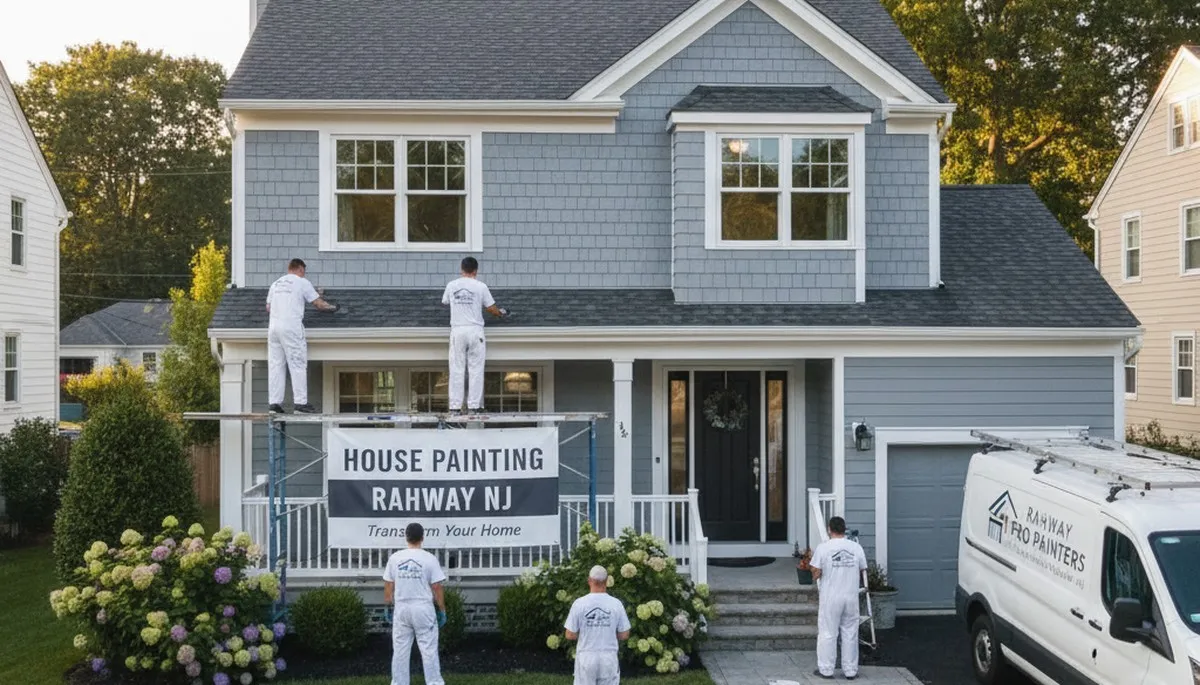 Professional house painters in Staten Island NY providing expert exterior and interior painting services