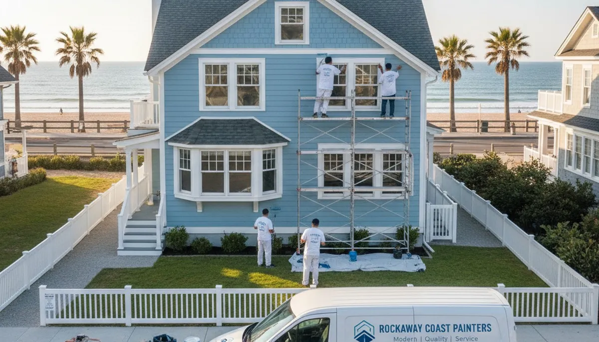 House painting team serving Staten Island, NY with professional interior and exterior painting services