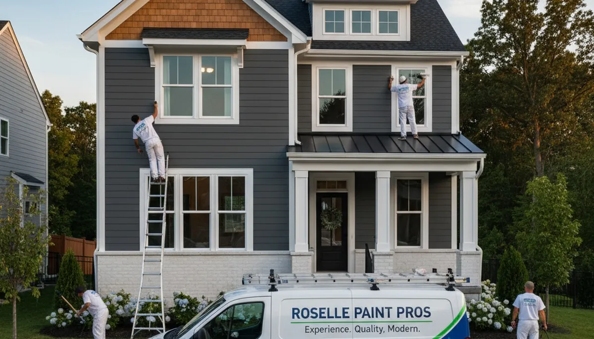 Professional house painters providing exterior painting services in Staten Island NY homes