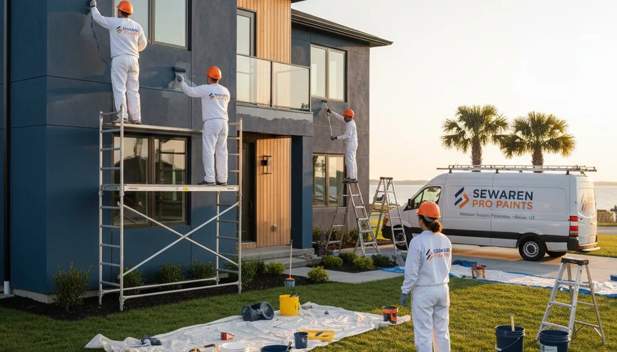 Professional house painting services for homes in Staten Island, NY by expert painters