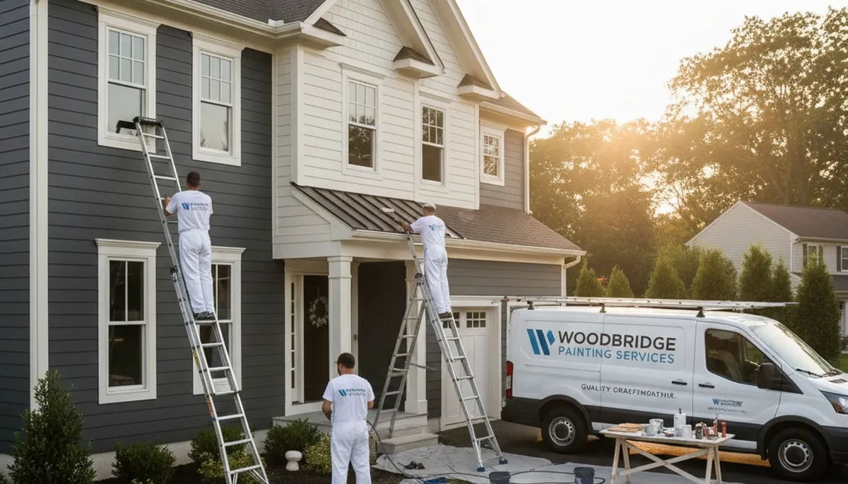 Professional house painters providing exterior home painting in Staten Island NY